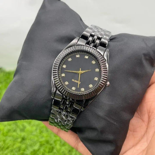 Silver Stainless Steel Strap watch
