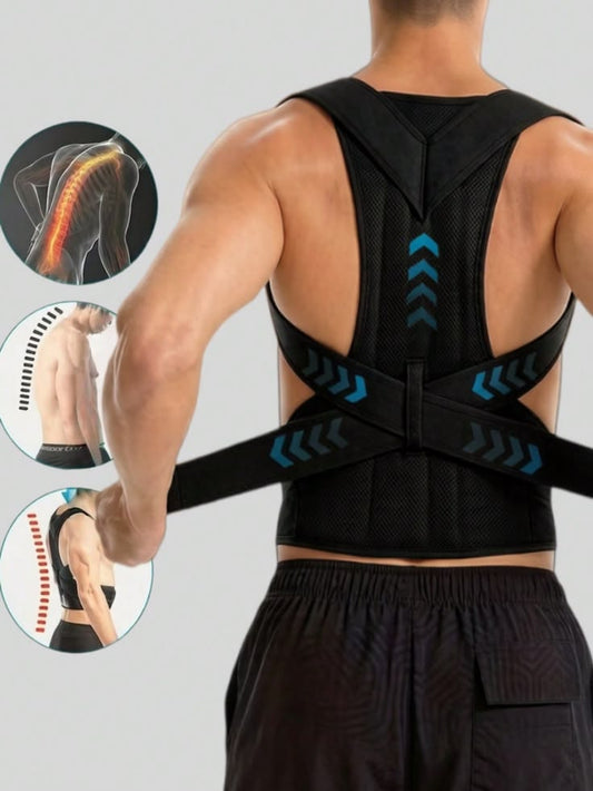 Premium Adjustable Posture Corrector & Back Support Brace