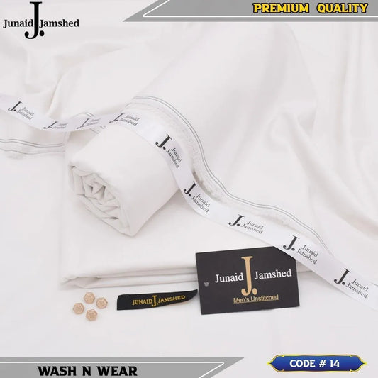 J. Junaid Jamshed Men’s Classic Off-White Graceful Summer/Spring Collection