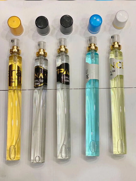 Premium Pocket Perfume Set 5 Pcs Long Lasting Collection