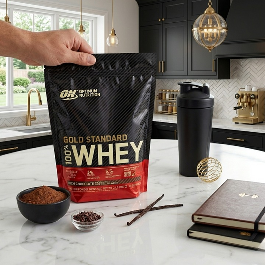 Whey Powder Gold Standard Chocolate Flavor 1kg 2lbs Pouch For Muscle Gain