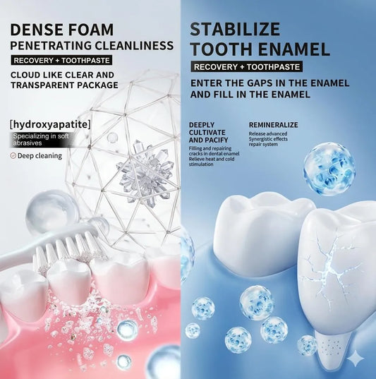 Advanced 7.5% nHAp Toothpaste for Natural Whitening