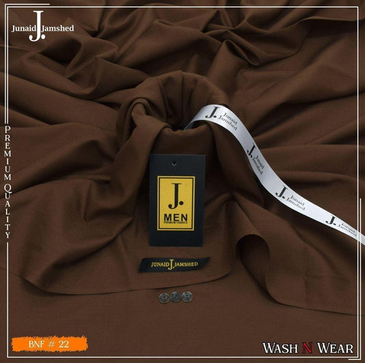 J. Classic Coffee Brown Luxury Wash & Wear Collection