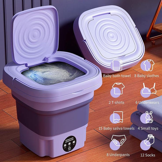 Portable Mini Folding Washing Machine