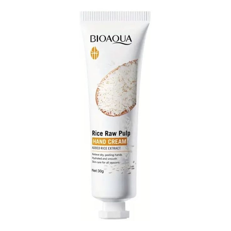 BIOAQUA Rice Raw Pulp Hand Cream for whitening and hydrating