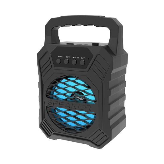 Rugged LED Portable Wireless Bluetooth Speaker