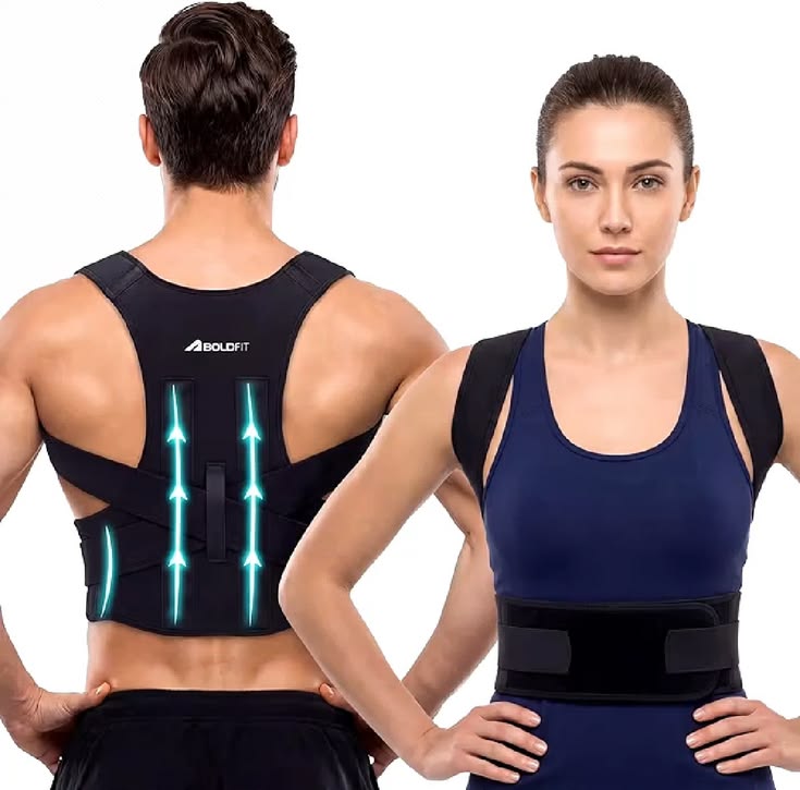Premium Adjustable Posture Corrector & Back Support Brace