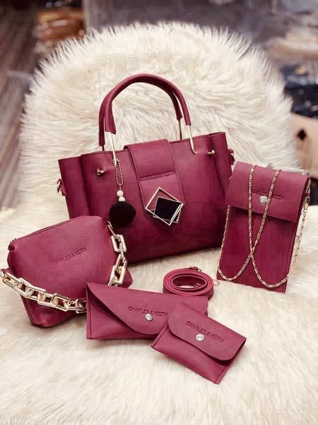 Elite Luxury 3-Piece Handbag Set