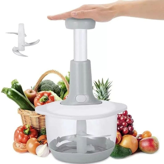Manual Push Food Chopper