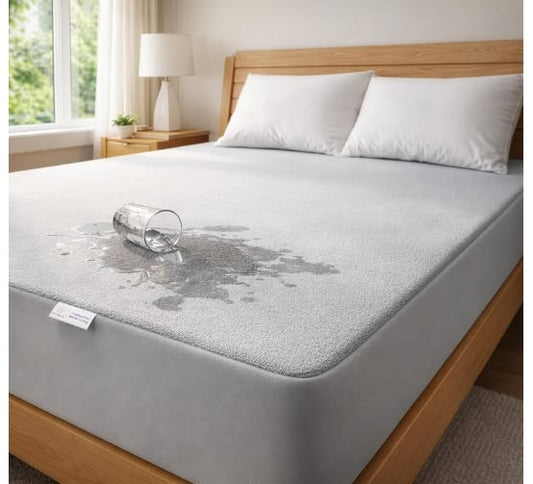 Waterproof Terry Cotton Mattress Protector