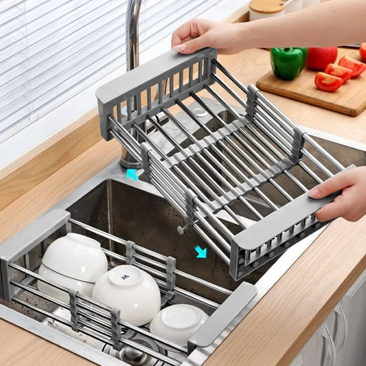 Expandable Sink Dish Drying Rack
