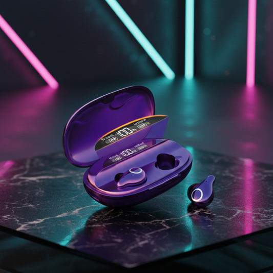 Aurora Buds: Neon Stealth Edition