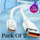 120W Ultra-Fast Type-C Data Cable (2 pacs)