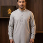 Premium Grey Khaddar Men Suit Fabric 3.5m