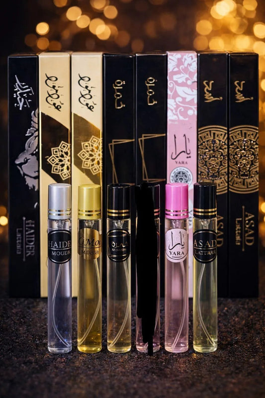 Luxury Mini Fragrance Set for Men with Elegant Packaging