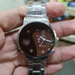 Minimalist Heart-Dial Quartz Watch