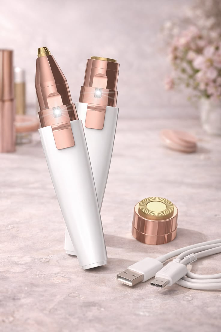 Rechargeable Facial Hair Remover & Eyebrow Trimmer