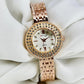 Fortune Time Crystal Luxe — Dual-Tone Women’s Statement Watch