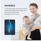 Adjustable Newborn Baby Carrier Sling Wrap Breathable Backpack Shoulder Strap for baby feeding
