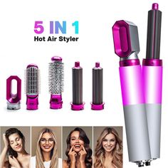 5-in-1 Professional hair  Styler