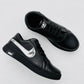 Stealth Black Luxury Casual Shoes - Men's Urban Streetwear