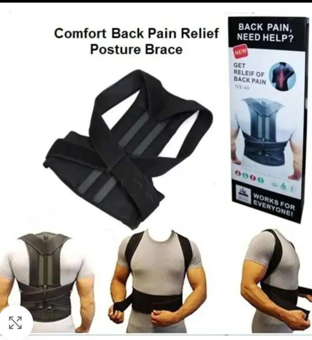 Premium Adjustable Posture Corrector & Back Support Brace