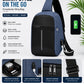Smart Anti-Theft Crossbody Sling Bag