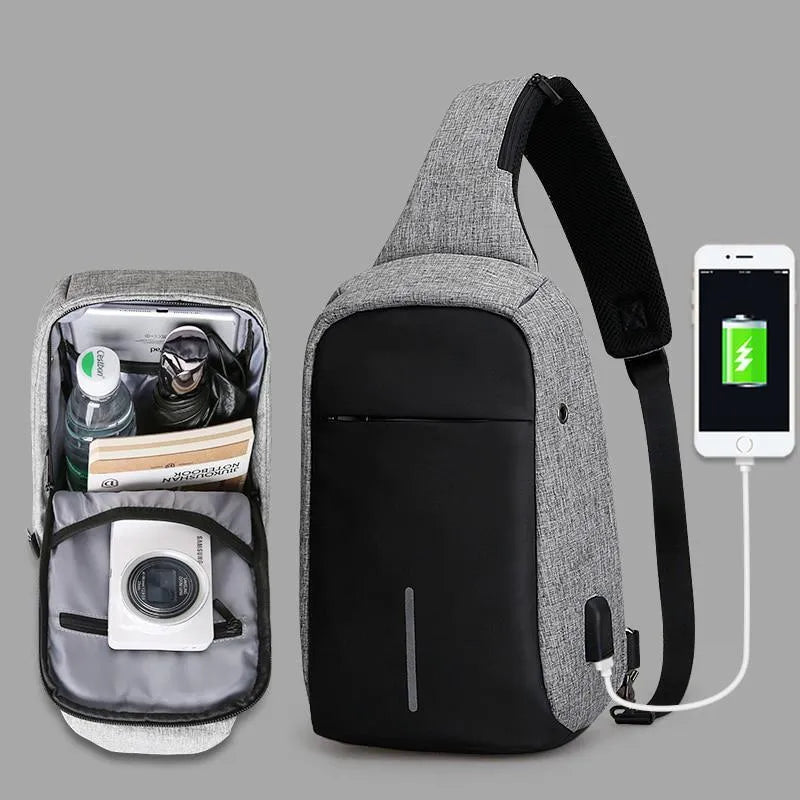Smart Anti-Theft Crossbody Sling Bag