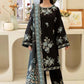Midnight Bloom Embroidered 3PC Suit