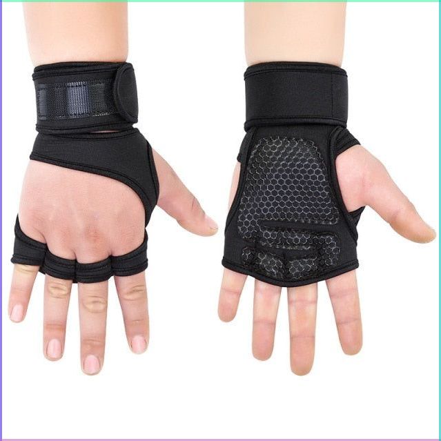 Breathable Fitness Gym Gloves for Men & Women