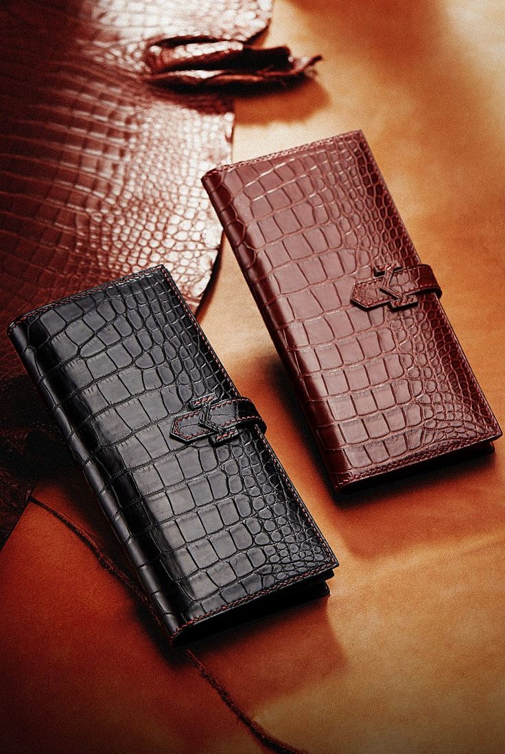 Exotic Artisan: Genuine Crocodile Long Wallet