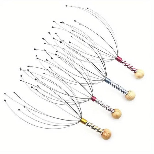 Manual Scalp Massager & Head Scraper (Pack of 2)
