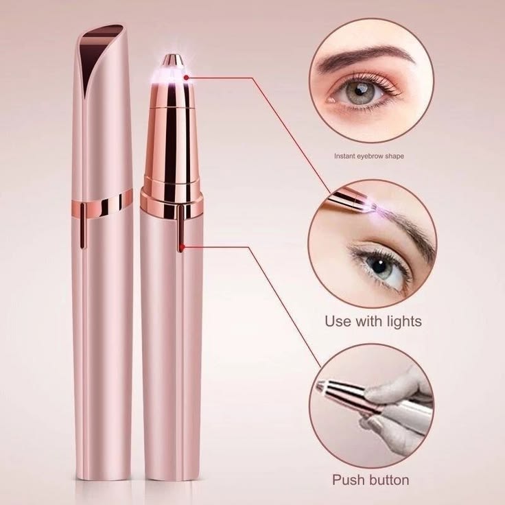 Rechargeable Facial Hair Remover & Eyebrow Trimmer