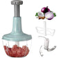 Manual Push Food Chopper