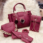 Elite Luxury 3-Piece Handbag Set