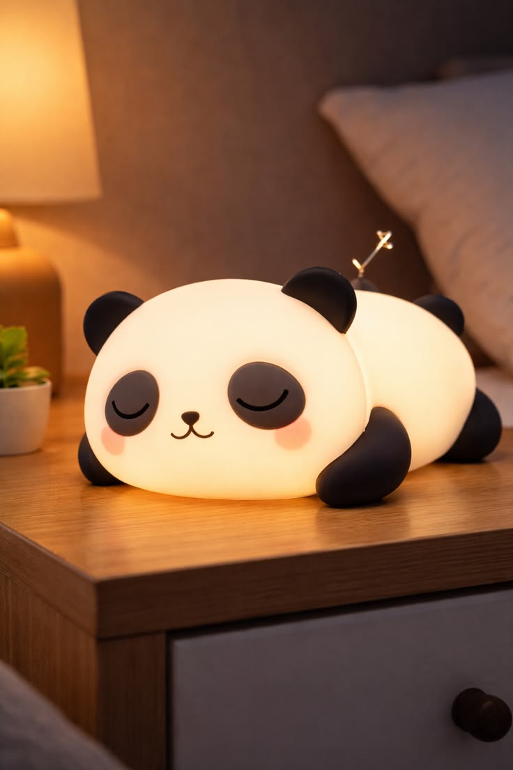 Cute Panda LED Night Lamp