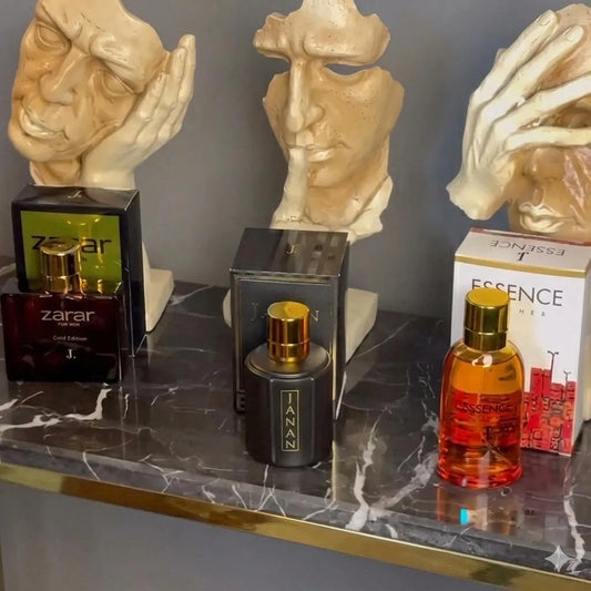 Janan+Essense+Zarar Pack Of 3 Perfumes