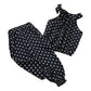 Toddler Black Polka Dot Western Suit Set