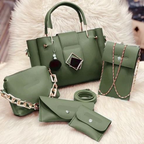 Elite Luxury 3-Piece Handbag Set