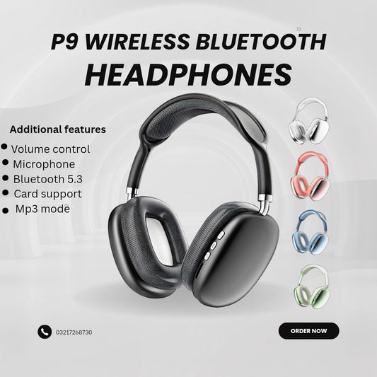 P9 Wireless Bluetooth Headphones