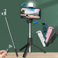 Pro-Capture 3-in-1 Bluetooth Selfie Stick & Tripod with Fill Light
