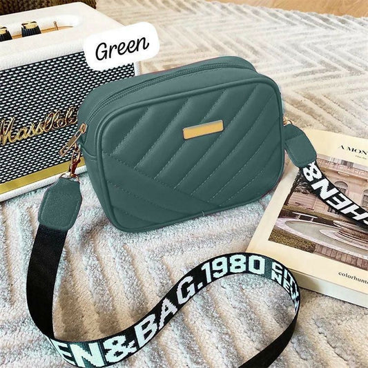 Luxe Quilted Crossbody Bag