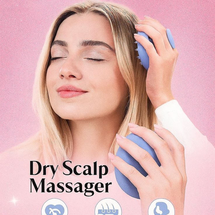 Silicone Scalp Massager & Shampoo Brush