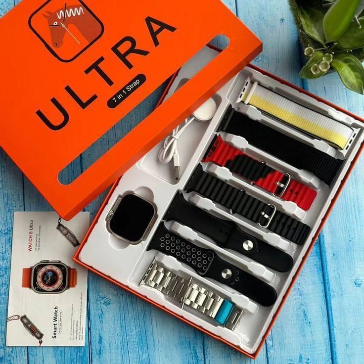 UltraMax 7-in-1 Smartwatch Combo