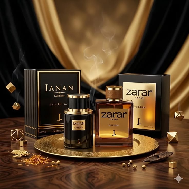 Luxury Duo Fragrance Set – Janan & Zarar Gold Edition (Buy 1 Get 1 Free)`