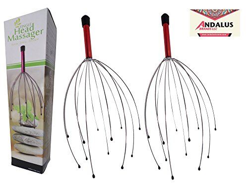 Manual Scalp Massager & Head Scraper (Pack of 2)