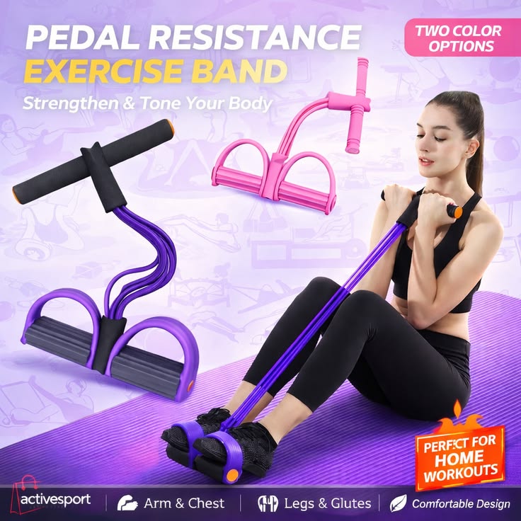 Pedal Resistance Exercise Band