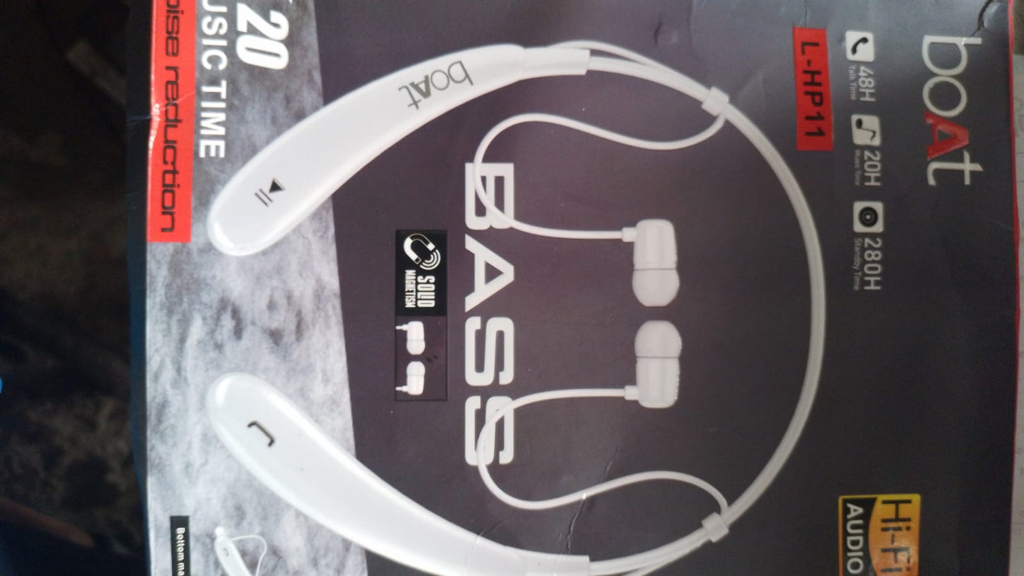 boAt Rockerz L-HP11: Ultra-Bass Wireless Neckband