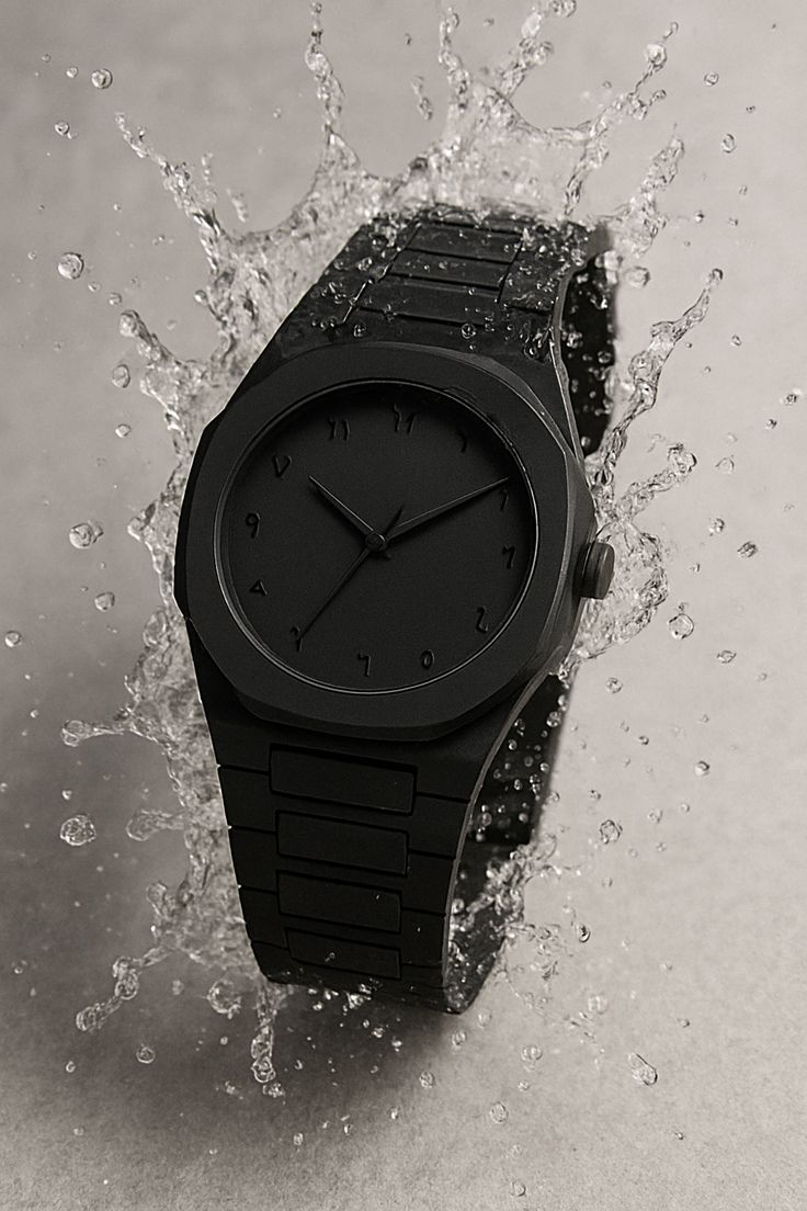 Premium black aura watch