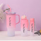 3-Piece Motivational Bottle Set 40oz Adventure Tumbler